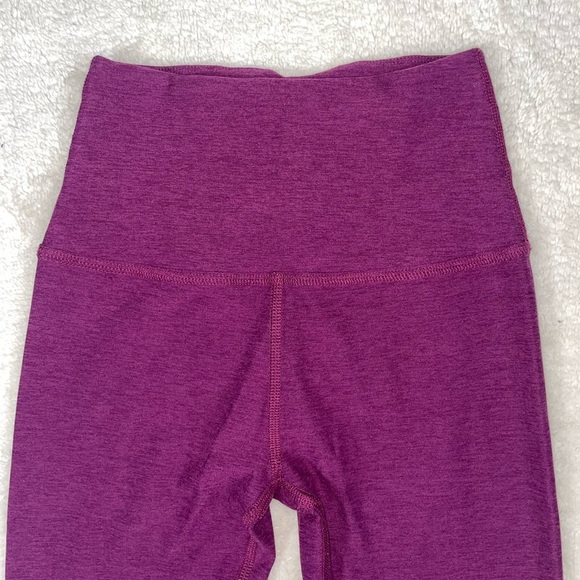 BEYOND YOGA purple space dye high waist workout leggings size xs - Picture 2 of 9